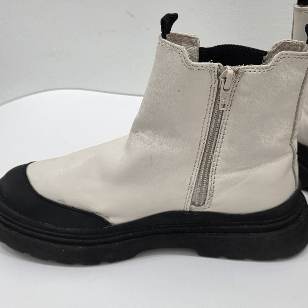 Zara Mickey Mouse Boots Side Zip Platform Lug Sole Size EU 36/US 5.5 Women's - Picture 12 of 15